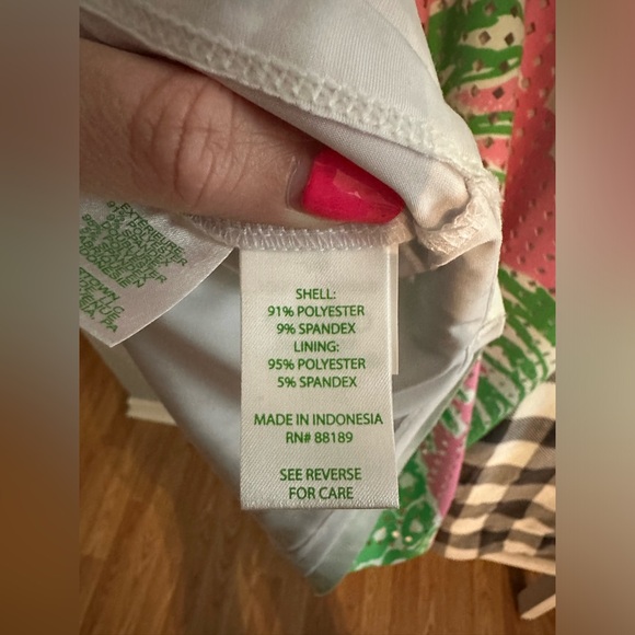 Lilly Pulitzer Perla Laser Cut Pink Pout Flamenco Dress - Picture 6 of 6